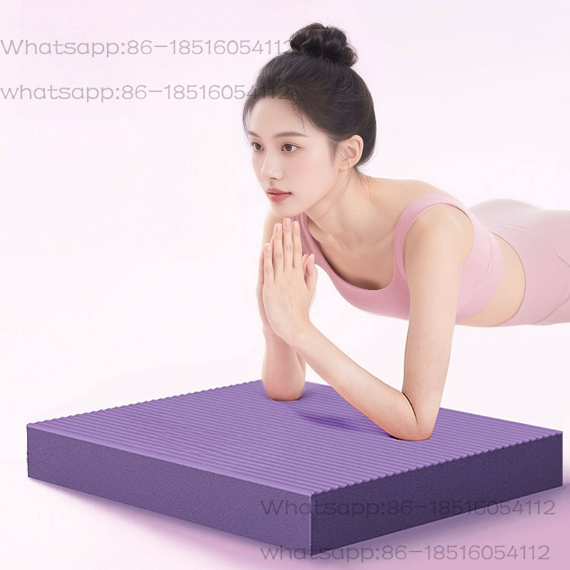 Yoga Fitness Wheel - Thickened balance pad Soft pedal fitness