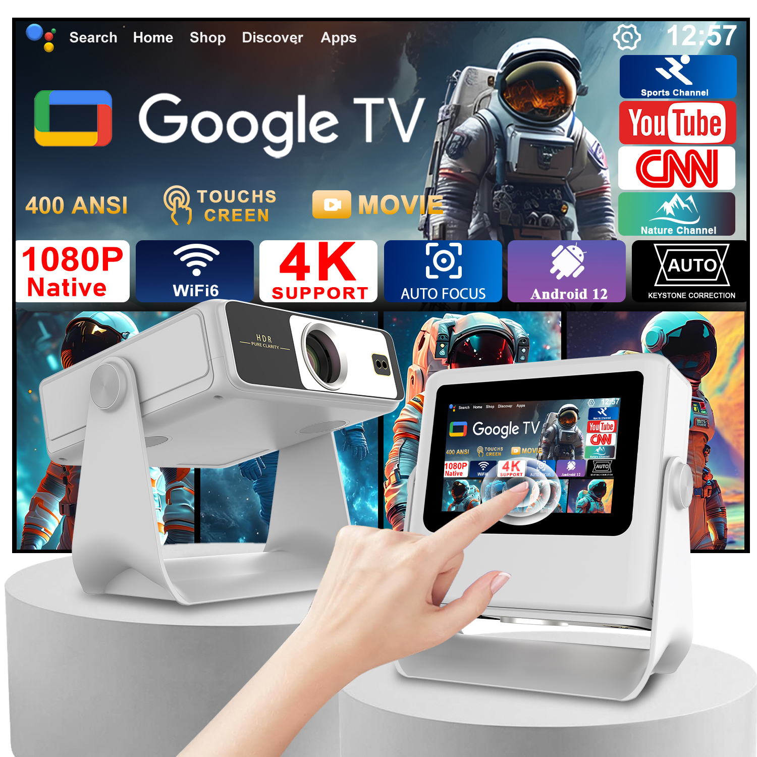Yoga Fitness Videos Free - 3-in-1 Tablet Projector 7
