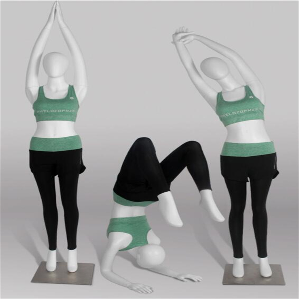 Yoga Fitness Model - 1PC Plastic Full Female Exercise Yoga