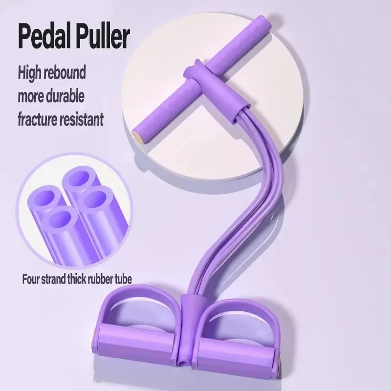 Yoga Pedal Puller Fitness Equipment - Tube Pedal Ankle Puller Sit Up
