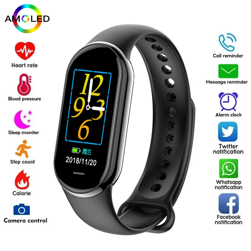 Fitness Tracker Band - New Original Small M8 Band Smart