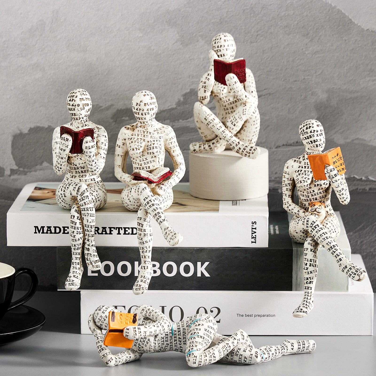 The Reading woman Abstract Sta - Yoga Fitness Model recensione e prezzo