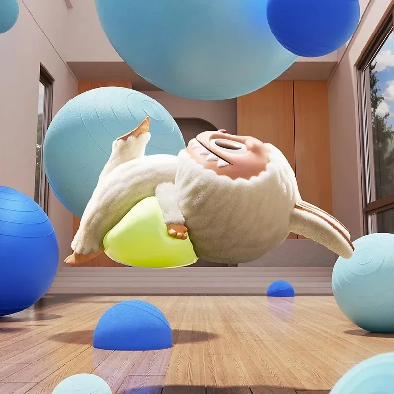 POP MART THE MONSTERS Lazy Yog - Yoga Fitness Model recensione e prezzo