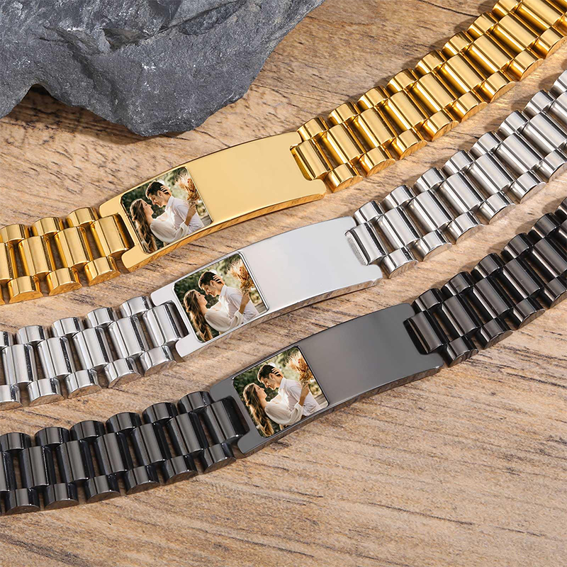 Custom Picture Text Bracelet W - Fitness Tracker Band recensione e prezzo