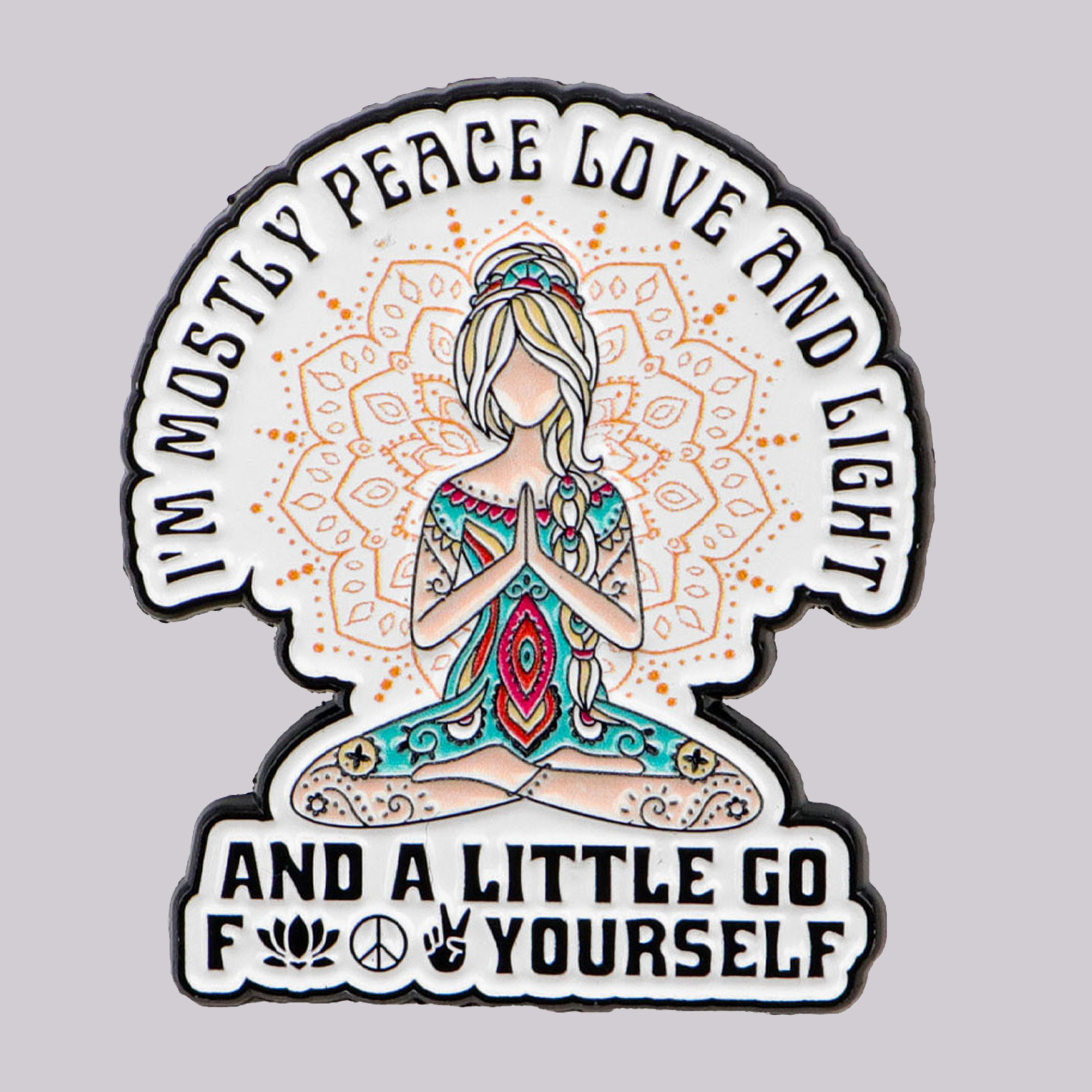 Funny Yoga Enamel Pins Humorou - Yoga Fitness Model recensione e prezzo