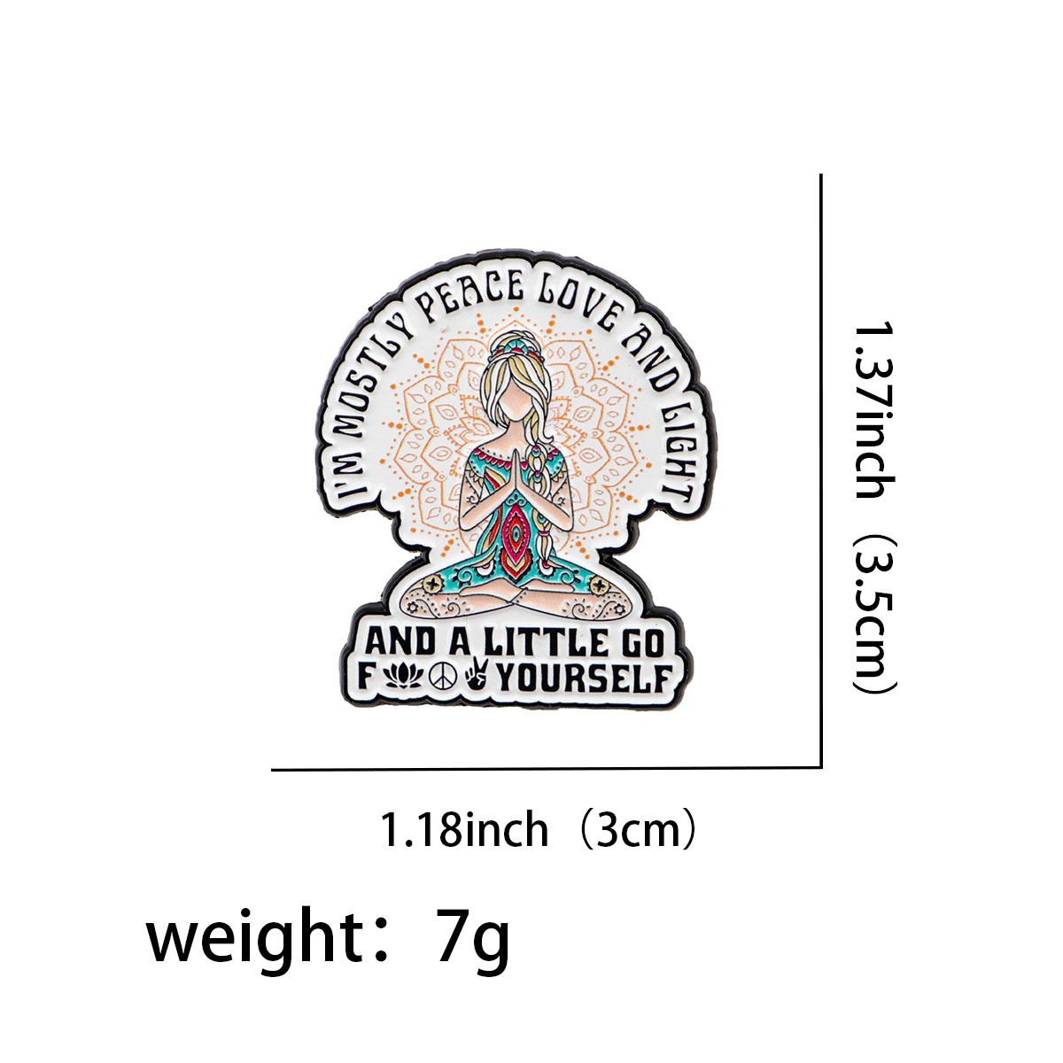 Funny Yoga Enamel Pins Humorou - Yoga Fitness Model recensione e prezzo