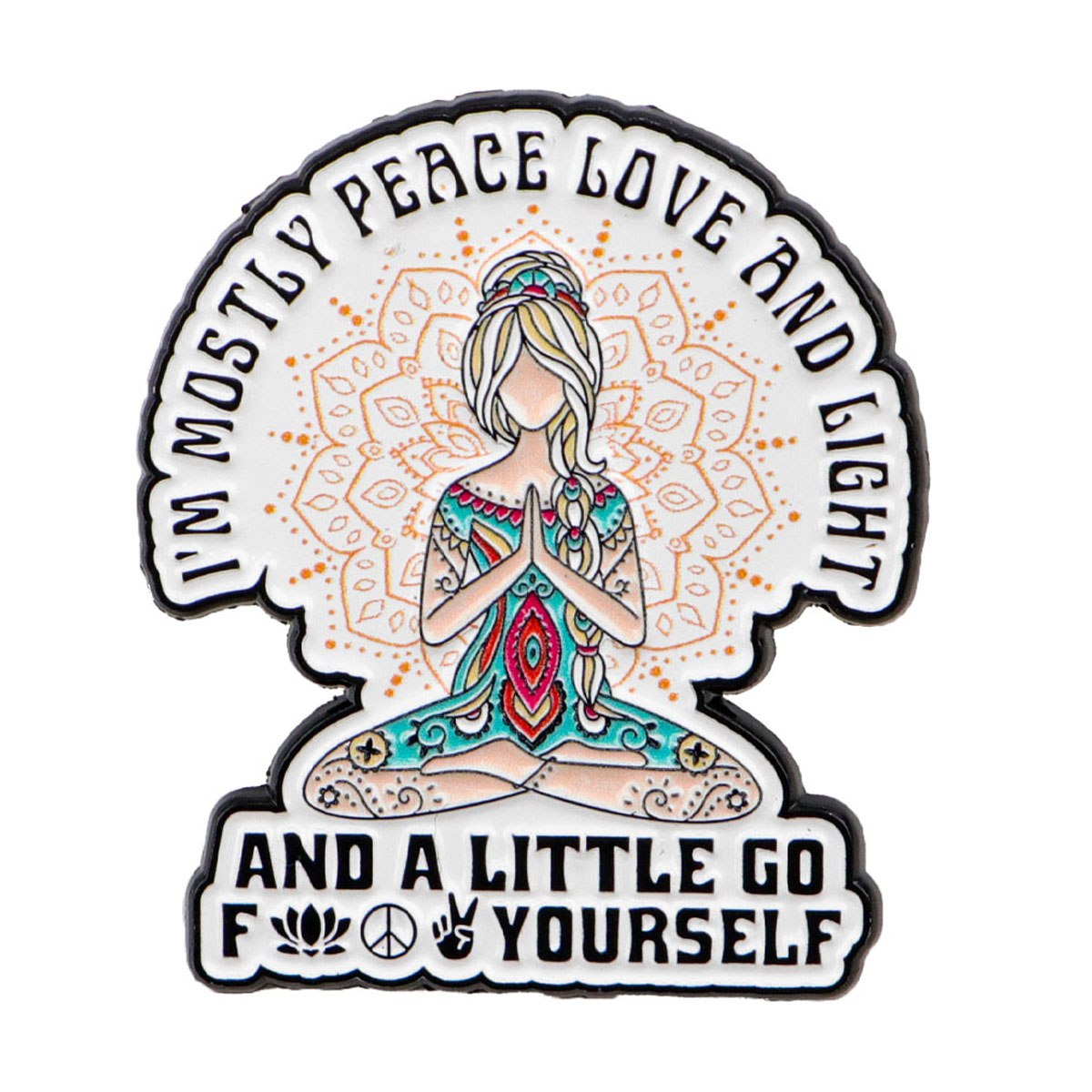 Funny Yoga Enamel Pins Humorou - Yoga Fitness Model recensione e prezzo