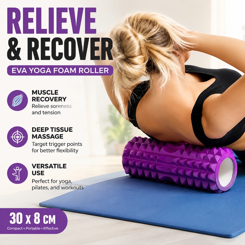 Mini Hollow EVA Foam Roller Sp - Yoga Fitness Wheel recensione e prezzo