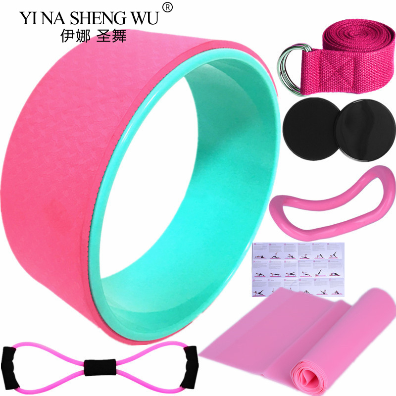 7Pcs Yoga Wheel Pilates Access - Yoga Fitness Wheel recensione e prezzo