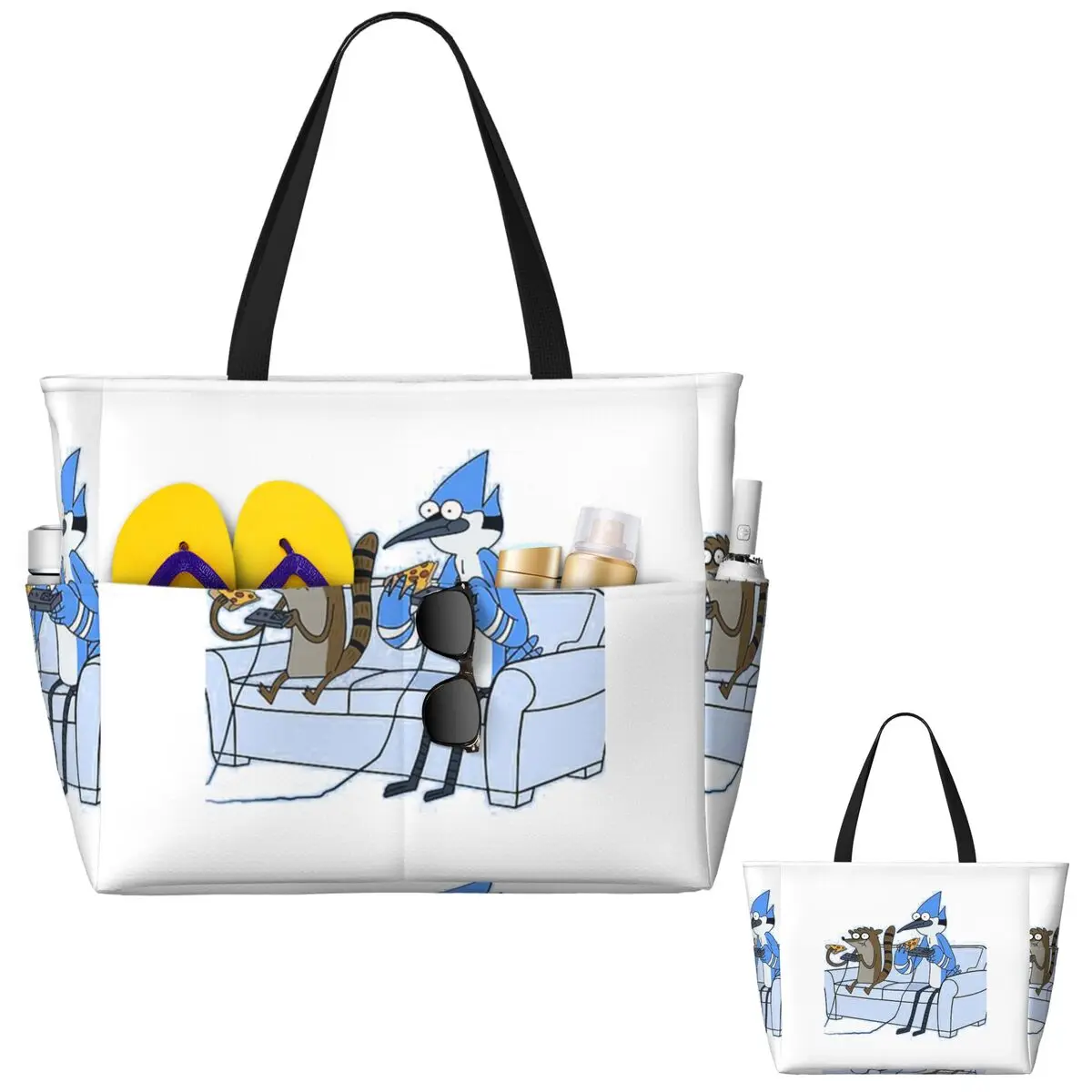 Mordecai And Rigby Pizza And V - Yoga Fitness Videos Free recensione e prezzo
