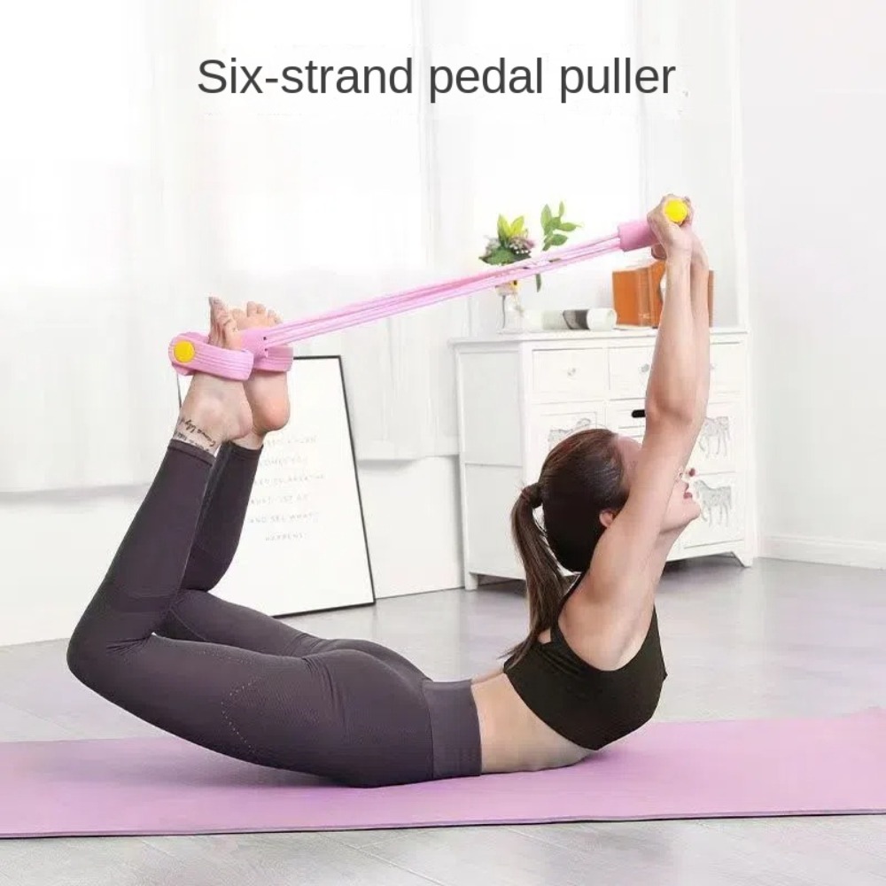 6-Tube Resistance Bands Set TP - Yoga Pedal Puller Fitness Equipment recensione e prezzo