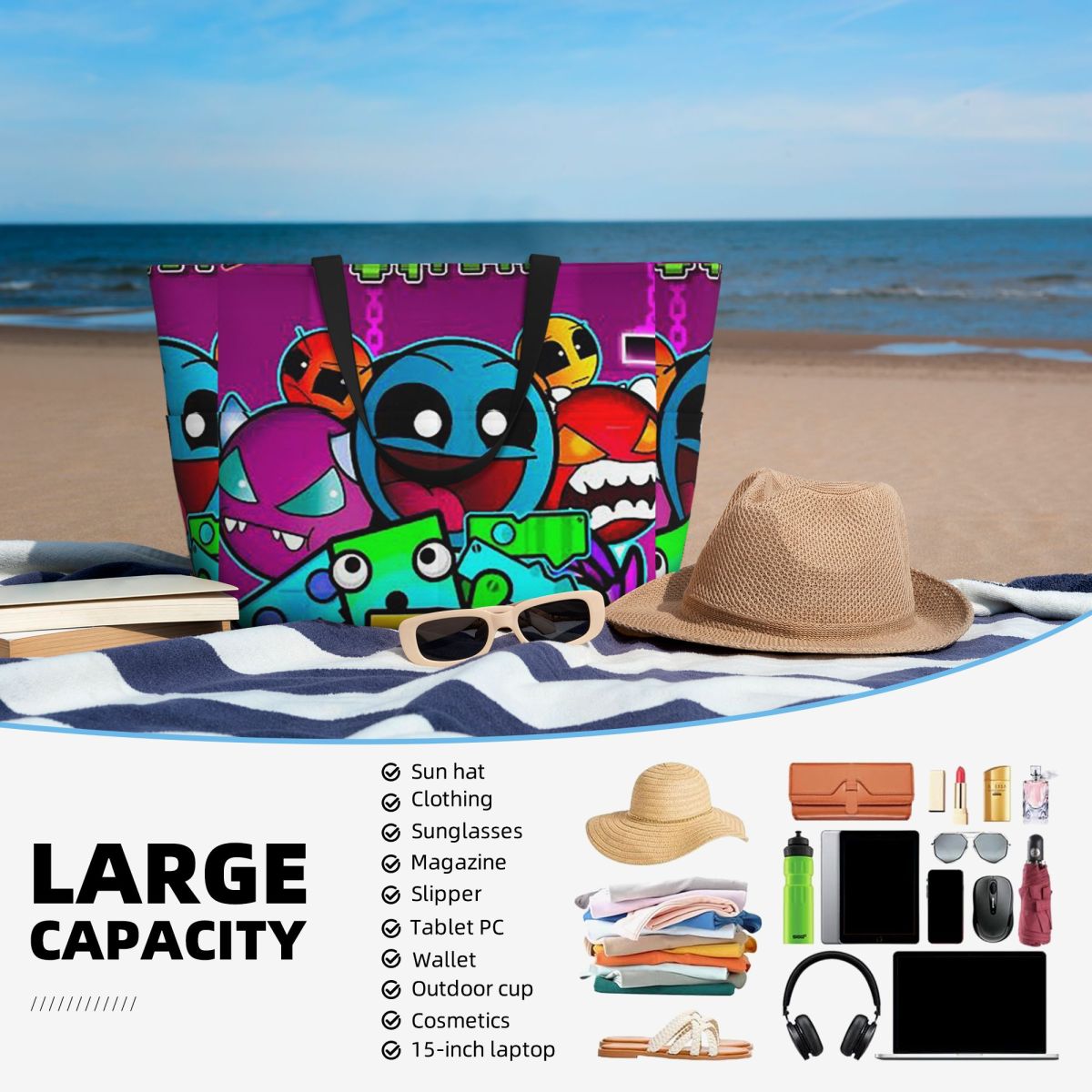 Video Game Geometry Dash Beach - Yoga Fitness Videos Free recensione e prezzo