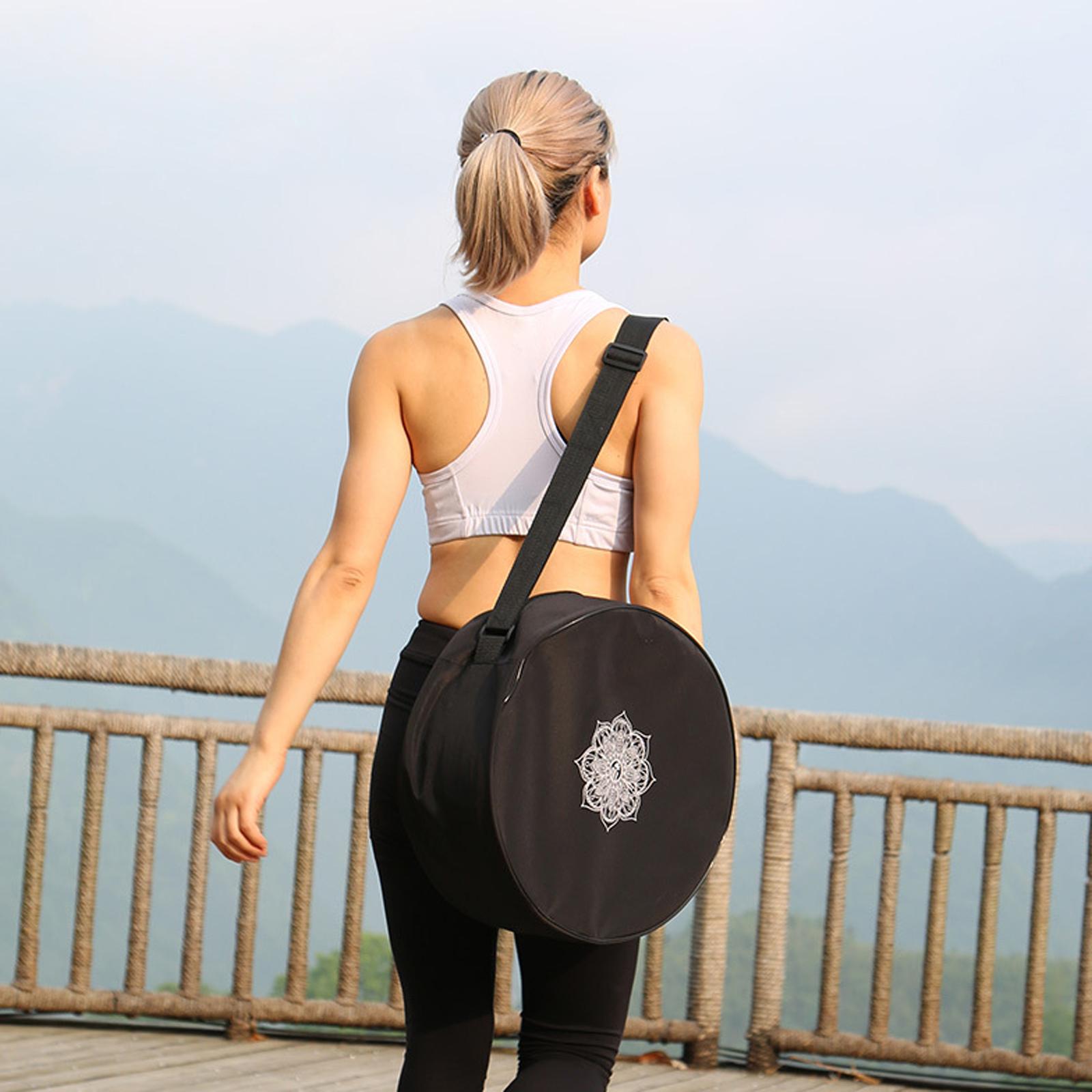 Yoga Wheel Bag Nylon Black Man - Yoga Fitness Wheel recensione e prezzo