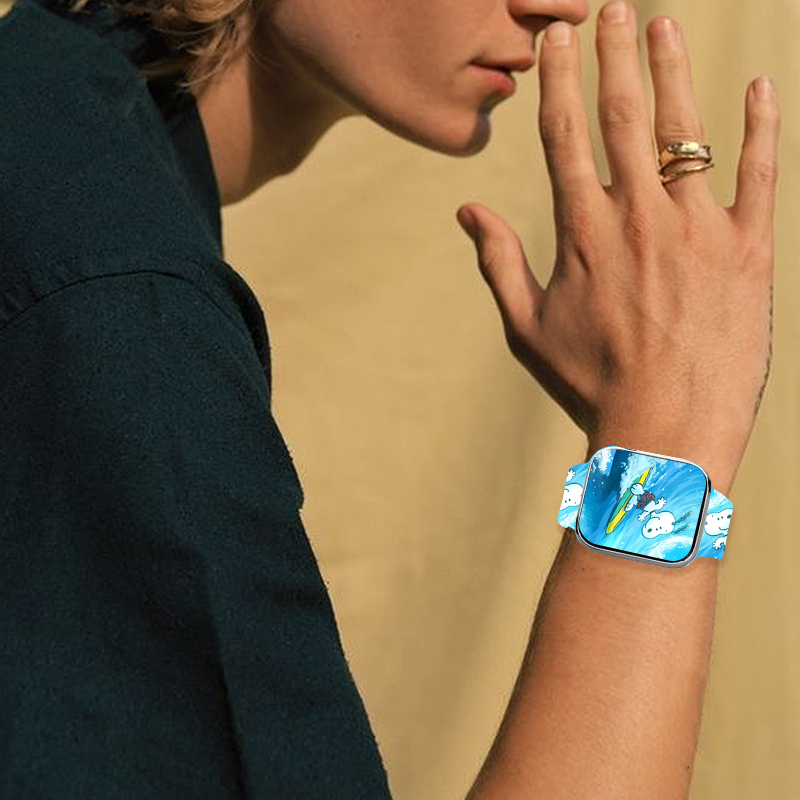 Beach Snoopy Printed Strap for - Fitness Tracker Band recensione e prezzo