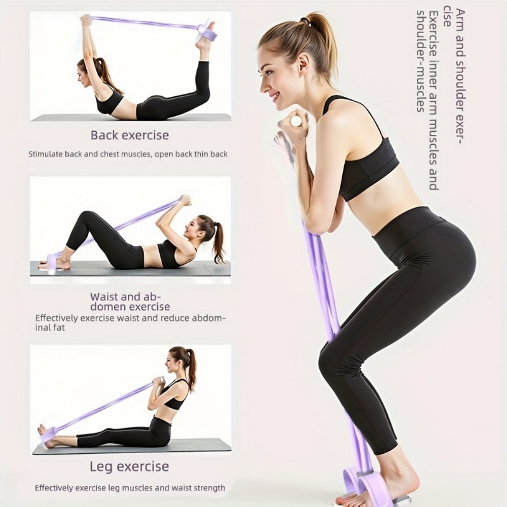 Multifunction Tension Rope, 6- - Yoga Pedal Puller Fitness Equipment recensione e prezzo