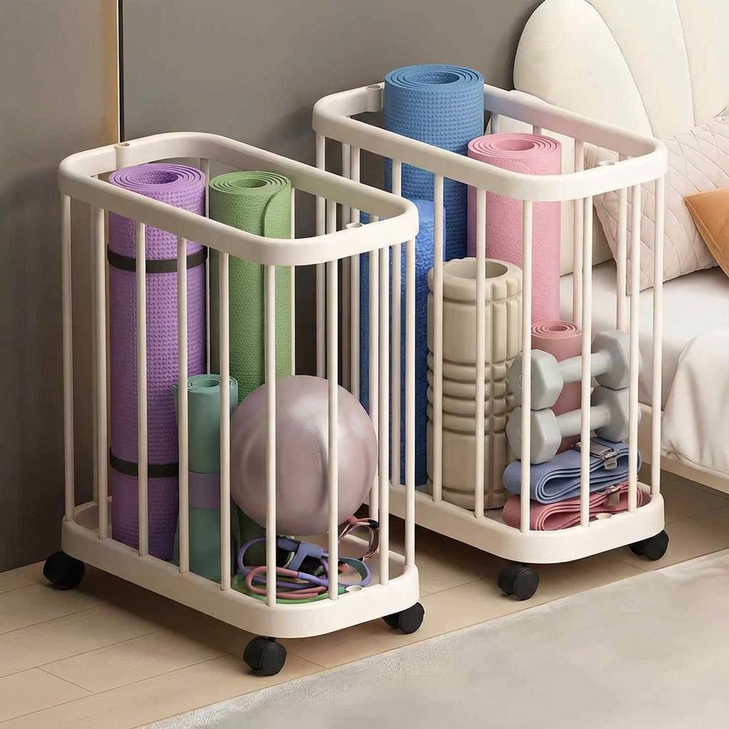 Simple Yoga Mat Storage Basket - Yoga Fitness Wheel recensione e prezzo