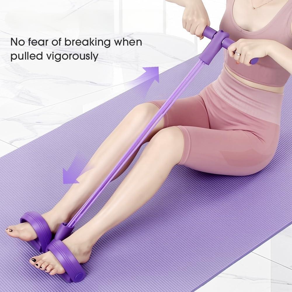Tube Pedal Ankle Puller Sit Up - Yoga Pedal Puller Fitness Equipment recensione e prezzo