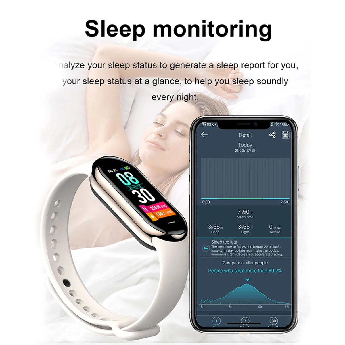 New Original Small M8 Band Sma - Fitness Tracker Band recensione e prezzo
