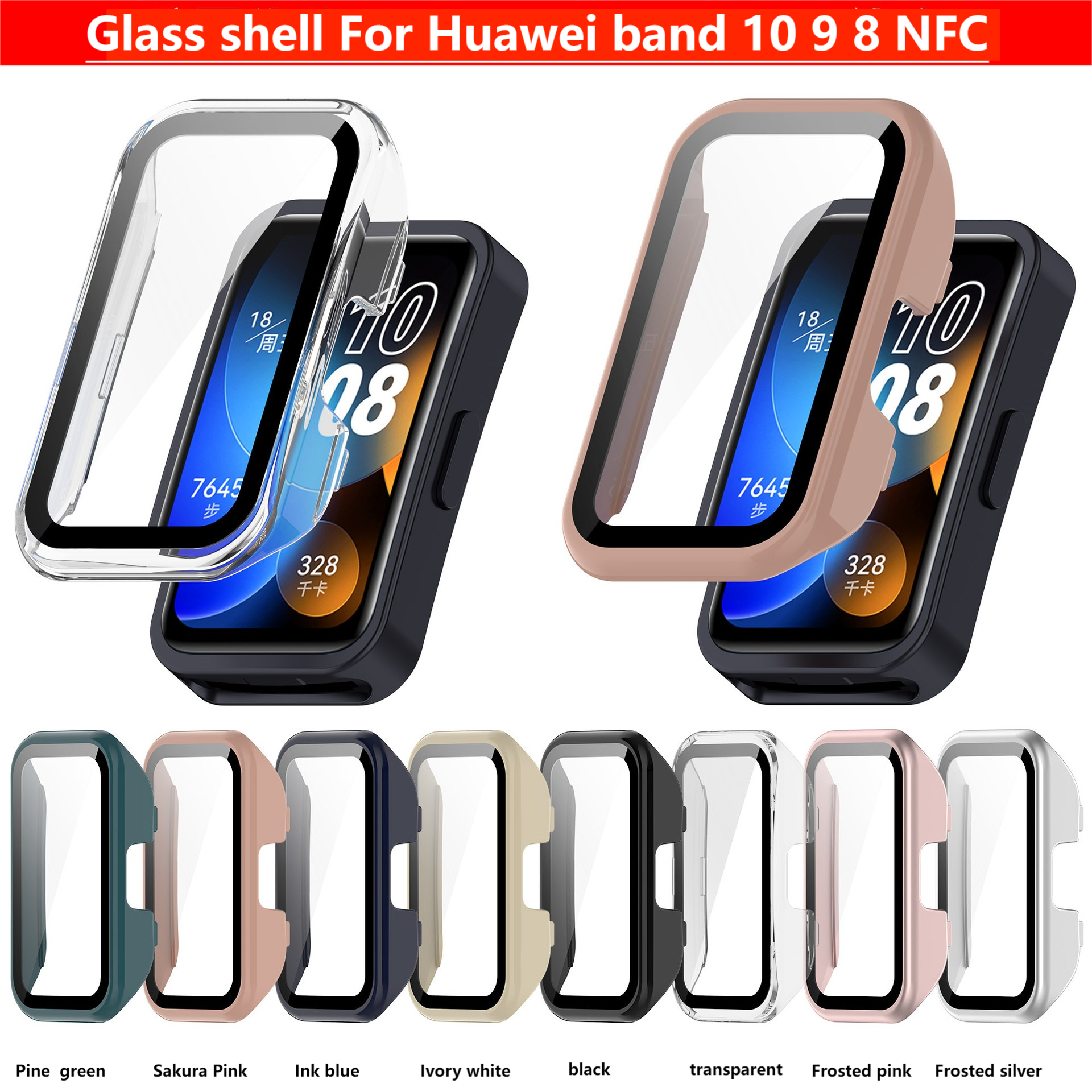 Glass shell For Huawei band 10 - Fitness Tracker Band recensione e prezzo