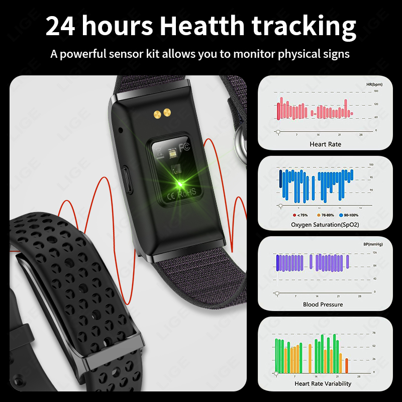 LIGE 100+ Sport Fitness Tracke - Fitness Tracker Band recensione e prezzo