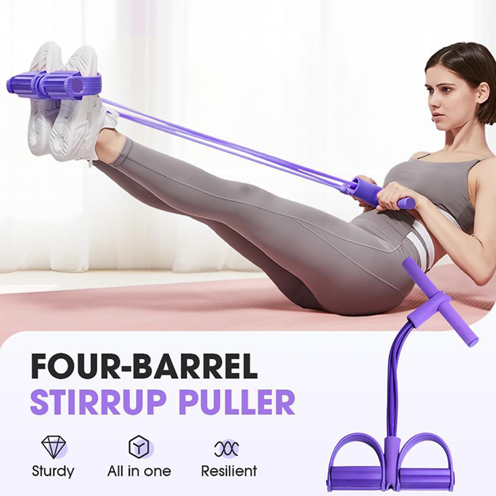 Resistance Bands 4-Tube Yoga P - Yoga Pedal Puller Fitness Equipment recensione e prezzo