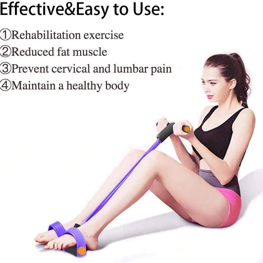 Multifunction Tension Rope, El - Yoga Pedal Puller Fitness Equipment recensione e prezzo
