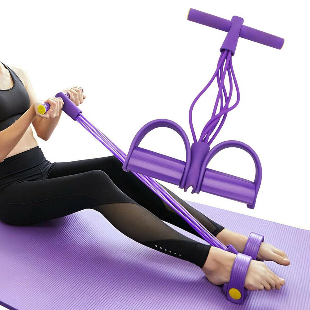 45cm 6-Tube Sit-up Pedal Resis - Yoga Pedal Puller Fitness Equipment recensione e prezzo
