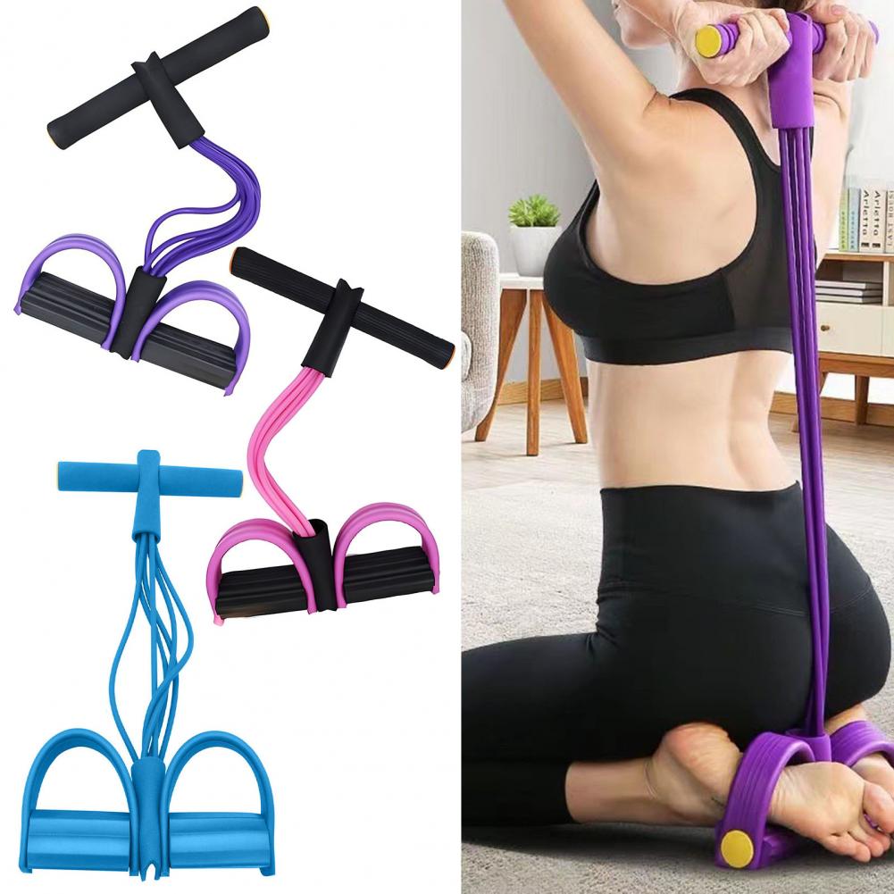 45cm 6-Tube Sit-up Pedal Resis - Yoga Pedal Puller Fitness Equipment recensione e prezzo
