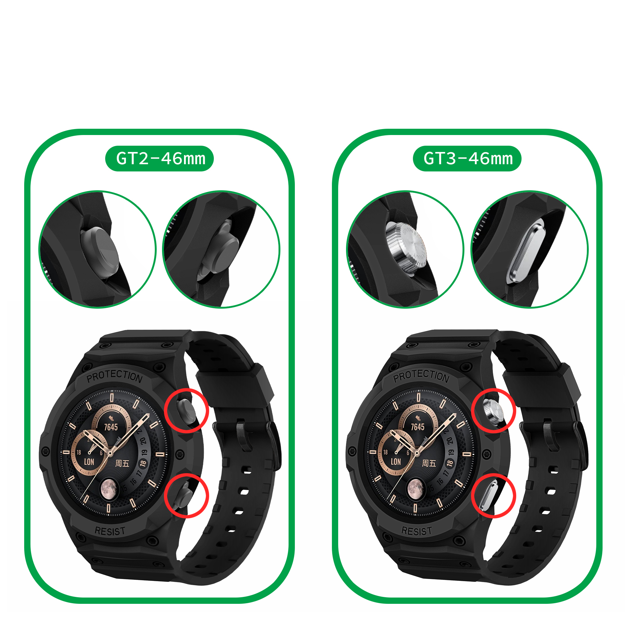 TPU Frame Shell Cover Wrist Wa - Fitness Tracker Band recensione e prezzo