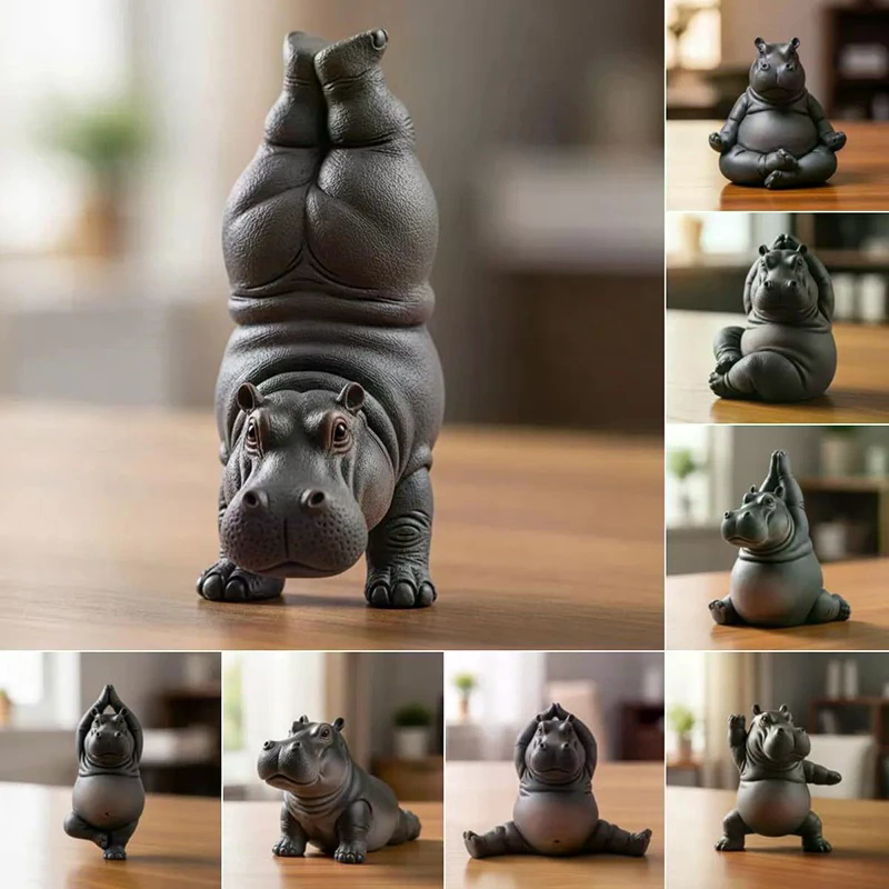 Handcrafted Yoga Master Hippo  - Yoga Fitness Model recensione e prezzo