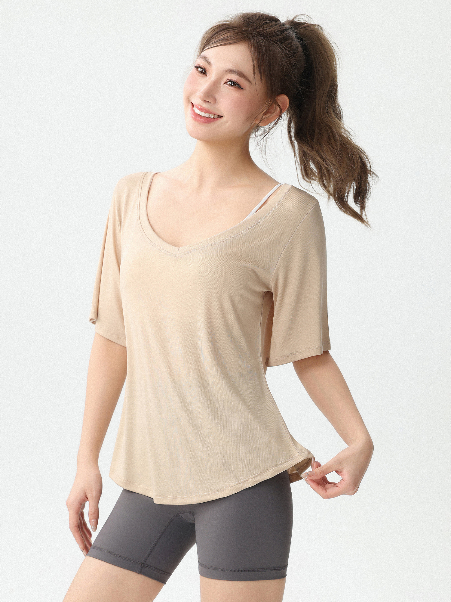 New Loose Women's Yoga Wear V- - Yoga Fitness Wear recensione e prezzo