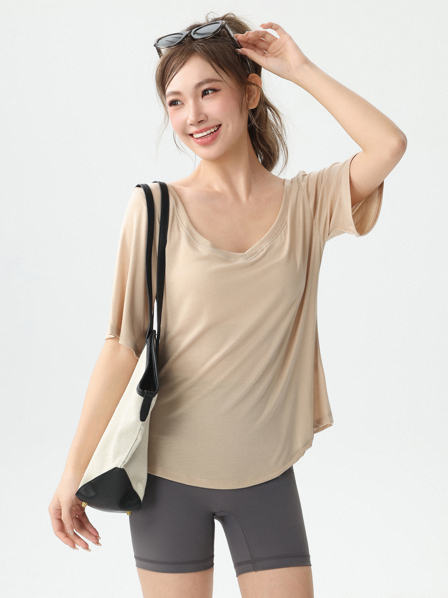 New Loose Women's Yoga Wear V- - Yoga Fitness Wear recensione e prezzo