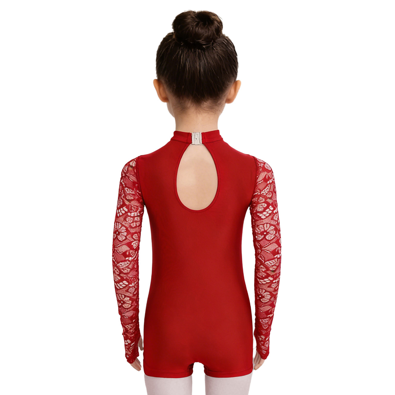 Kids Girls Floral Lace Ballet  - Yoga Fitness Model recensione e prezzo